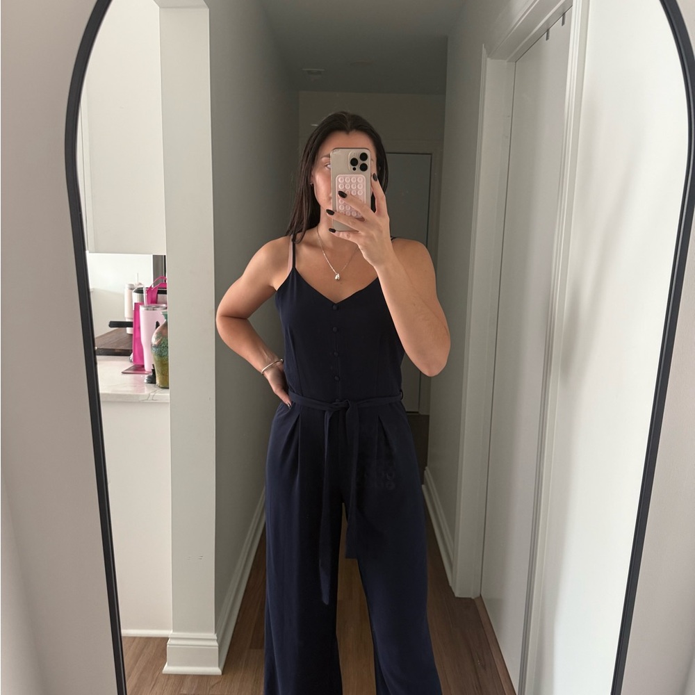 Monteau Dark Blue Jumpsuit